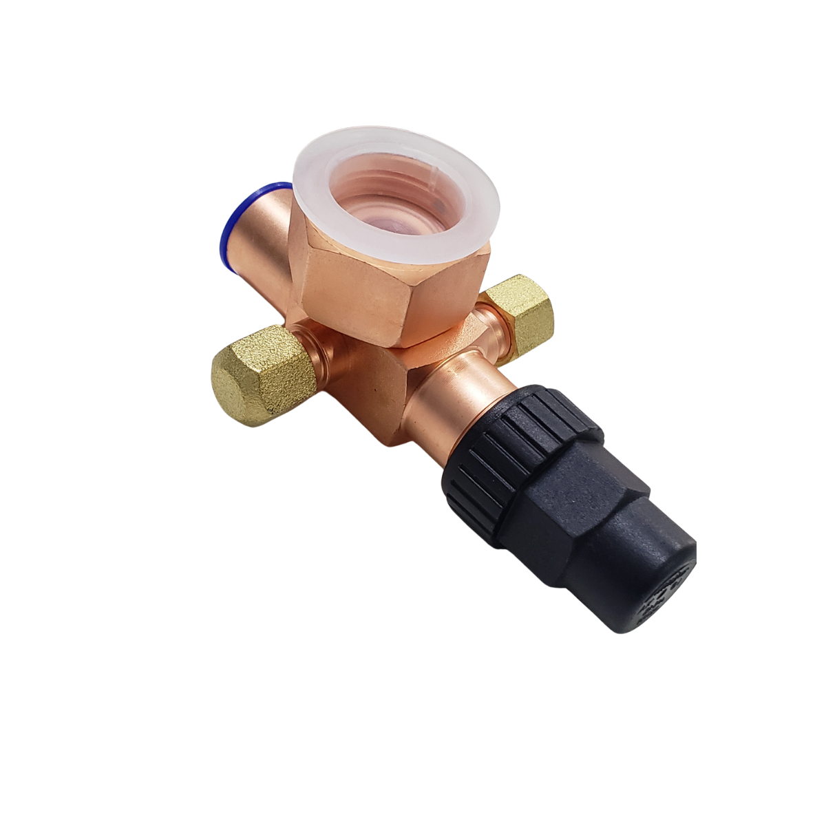 Danfoss Rotalock Válvula Rotalock para Compressor Danfoss Rosca 1’’ Rosca x 5/8 ...