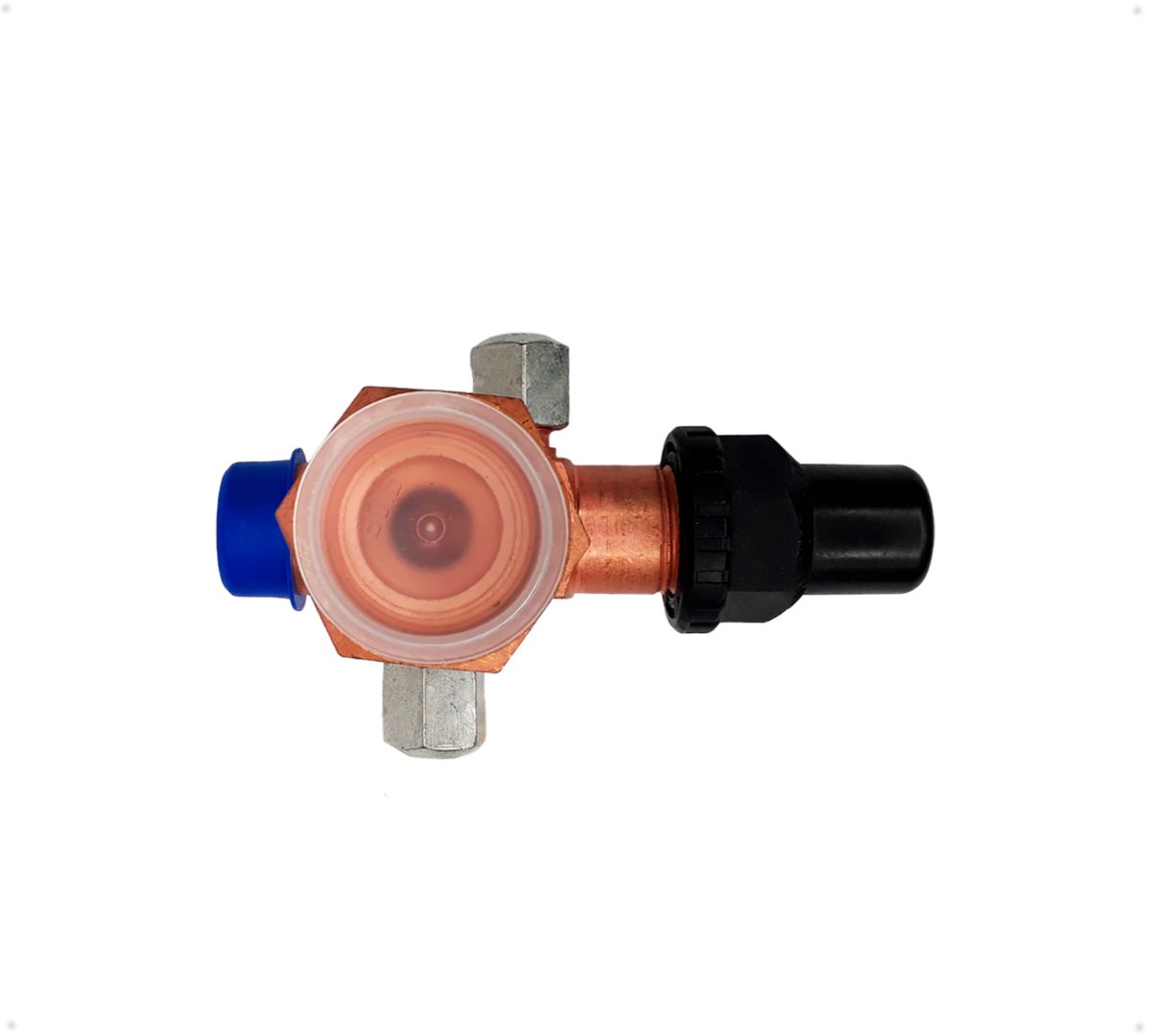 Danfoss Rotalock Válvula Rotalock para Compressor Danfoss - 6804502V09 - Cibrel