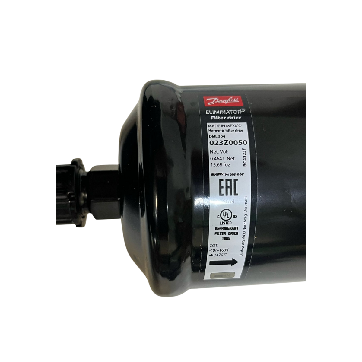 Filtro Secador Danfoss DML304 1/2
