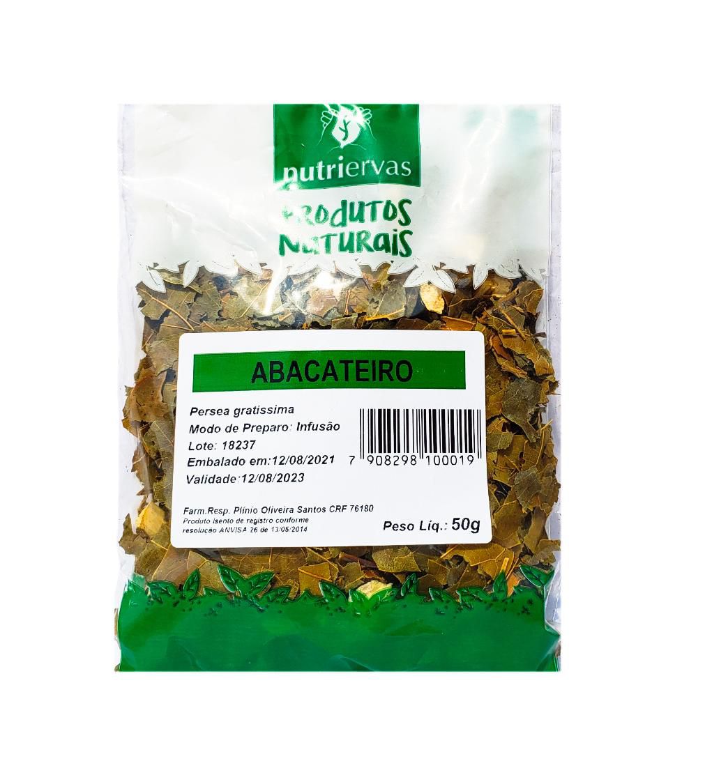 Ch Abacateiro 50g Nutriervas Mundo Natural