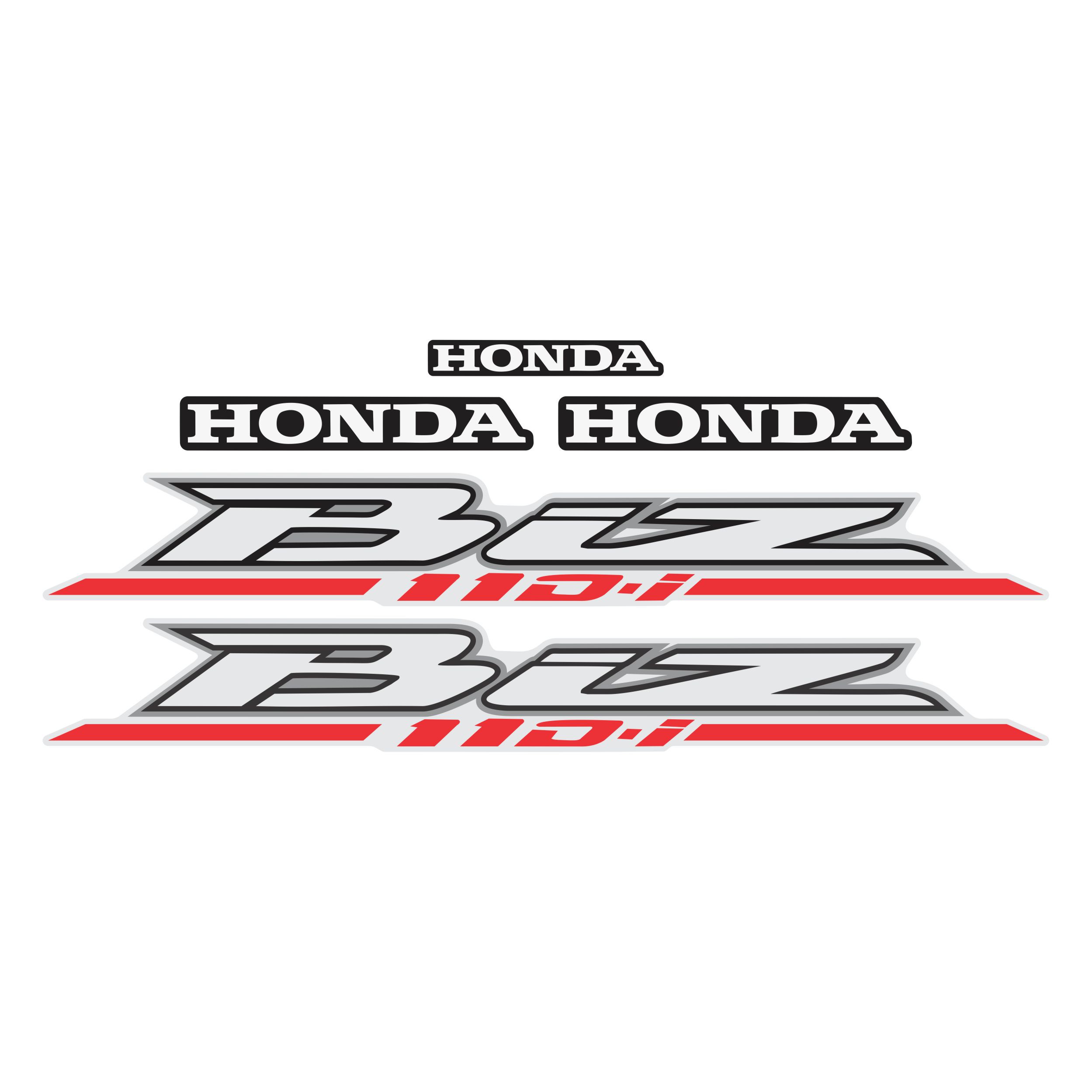 Adesivo Honda Biz 125 2010 Compatível Lateral - Cromo Decor - Pastilhas  Adesivas Resinadas