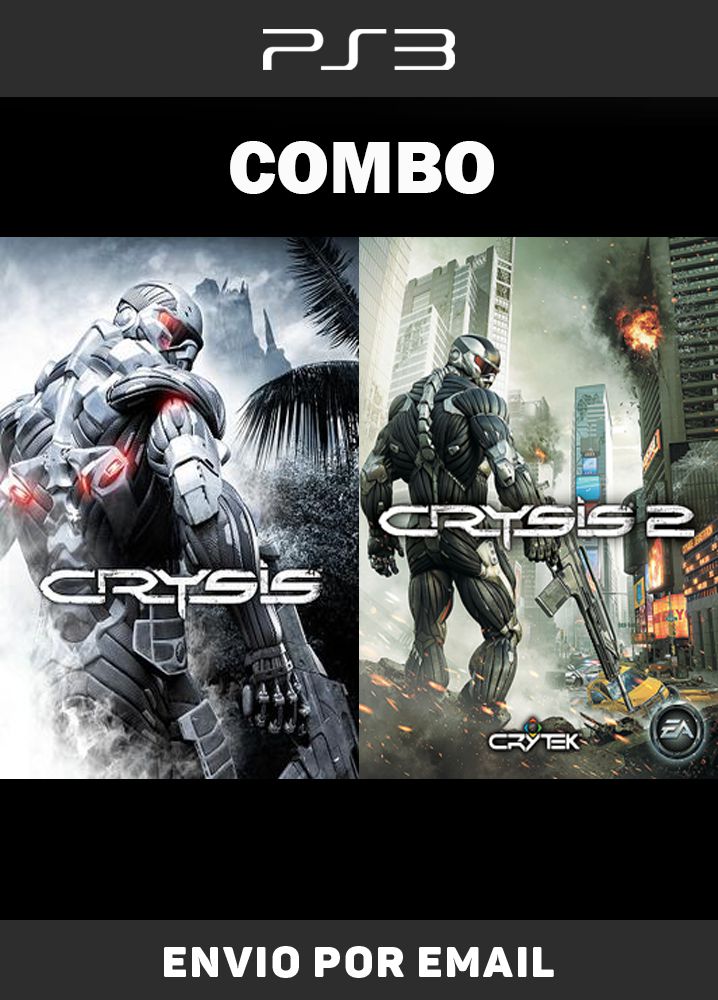 Crysis 1 + 2 Combo - PS3 Mídia Digital - Sir Games - Jogos Digitais para PS3,  PS4, PS5 e Nintendo Switch