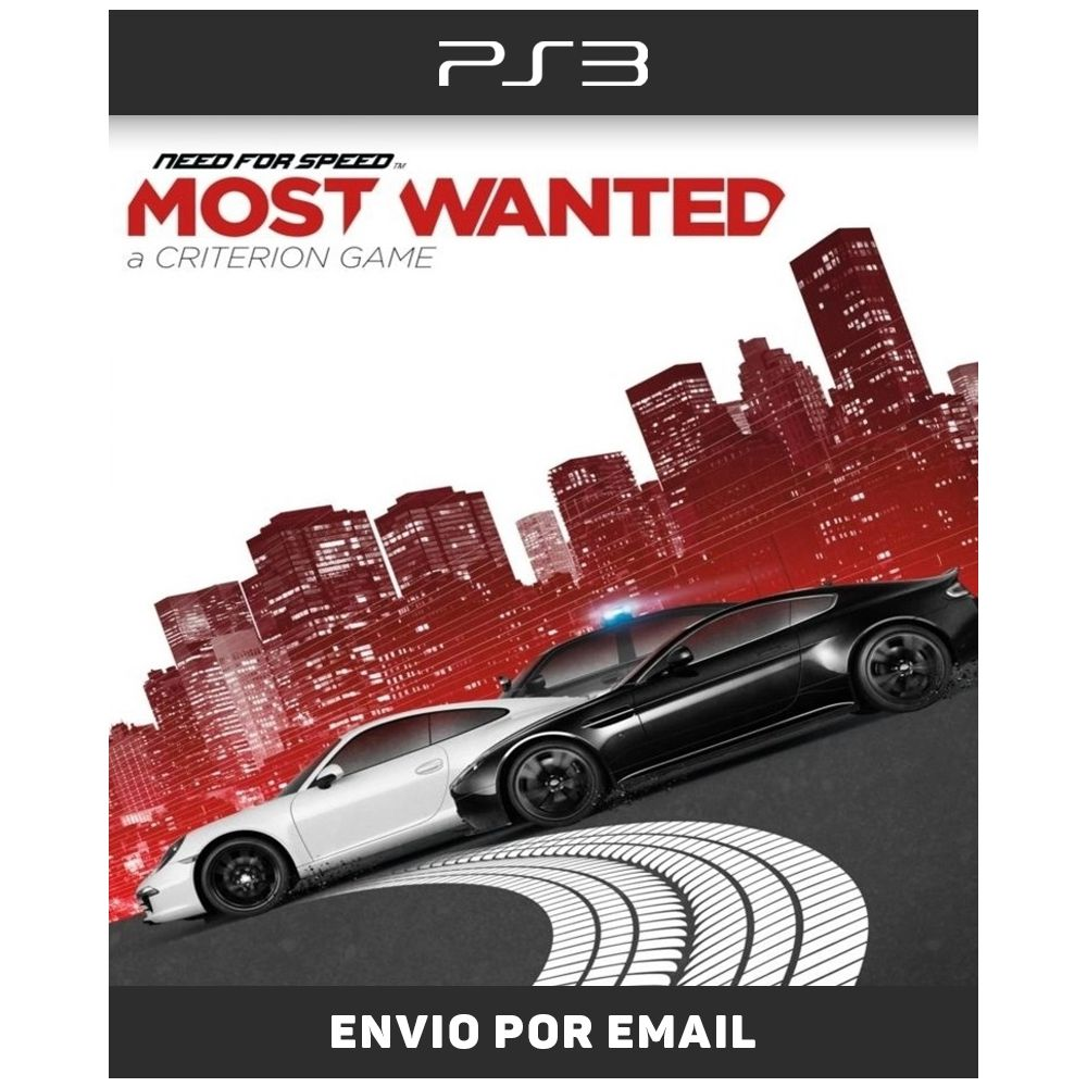 Need For Speed Most Wanted - PS3 Mídia Digital - Sir Games - Jogos Digitais  para PS3, PS4, PS5 e Nintendo Switch
