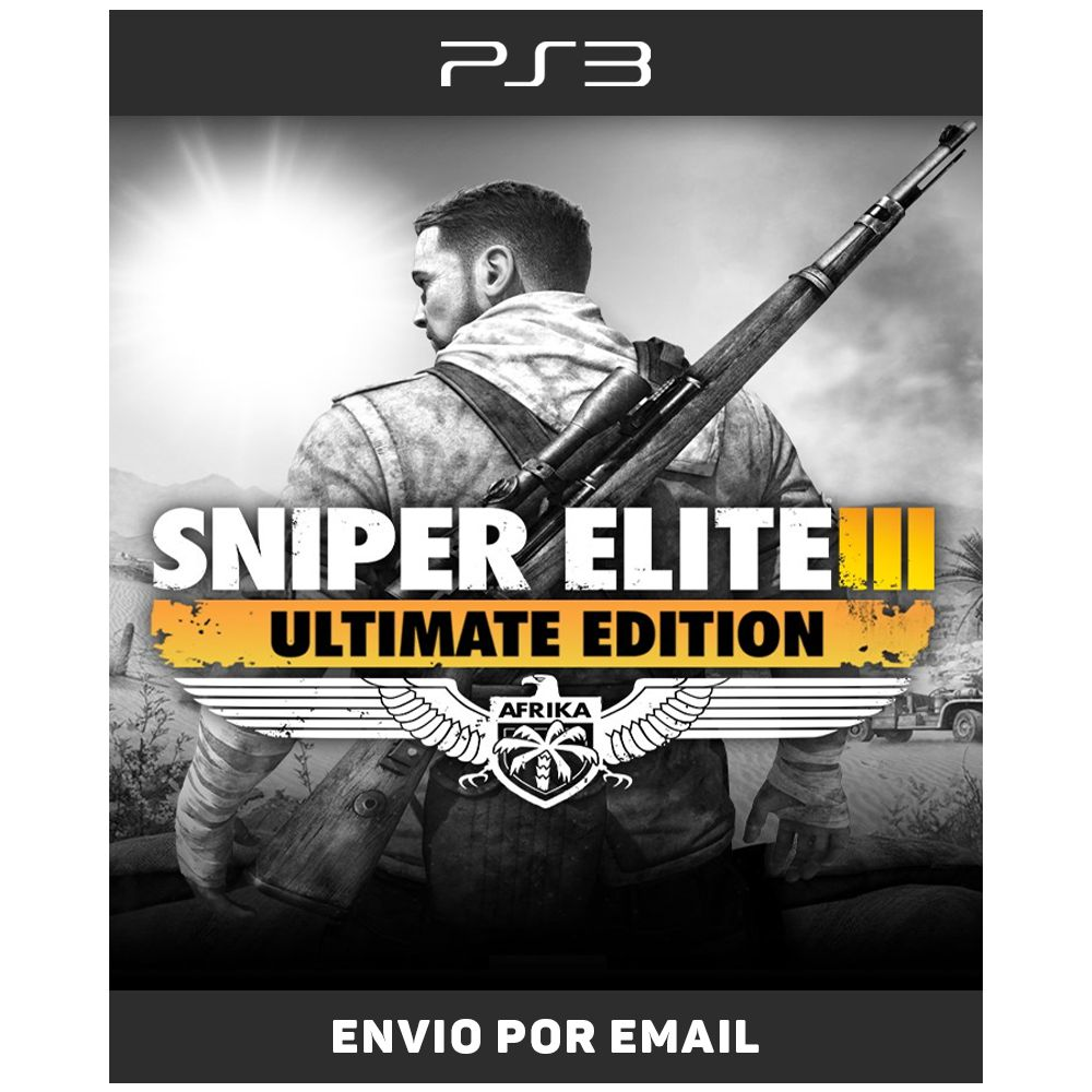 Sniper Elite 3 Ultimate Edition - PS3 Mídia Digital - Sir Games - Jogos  Digitais para PS3, PS4, PS5 e Nintendo Switch