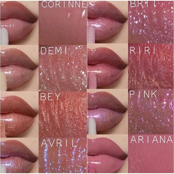 Lip Gloss Diva Glossy Cor Brit Boca Rosa Beauty Universe Makeup