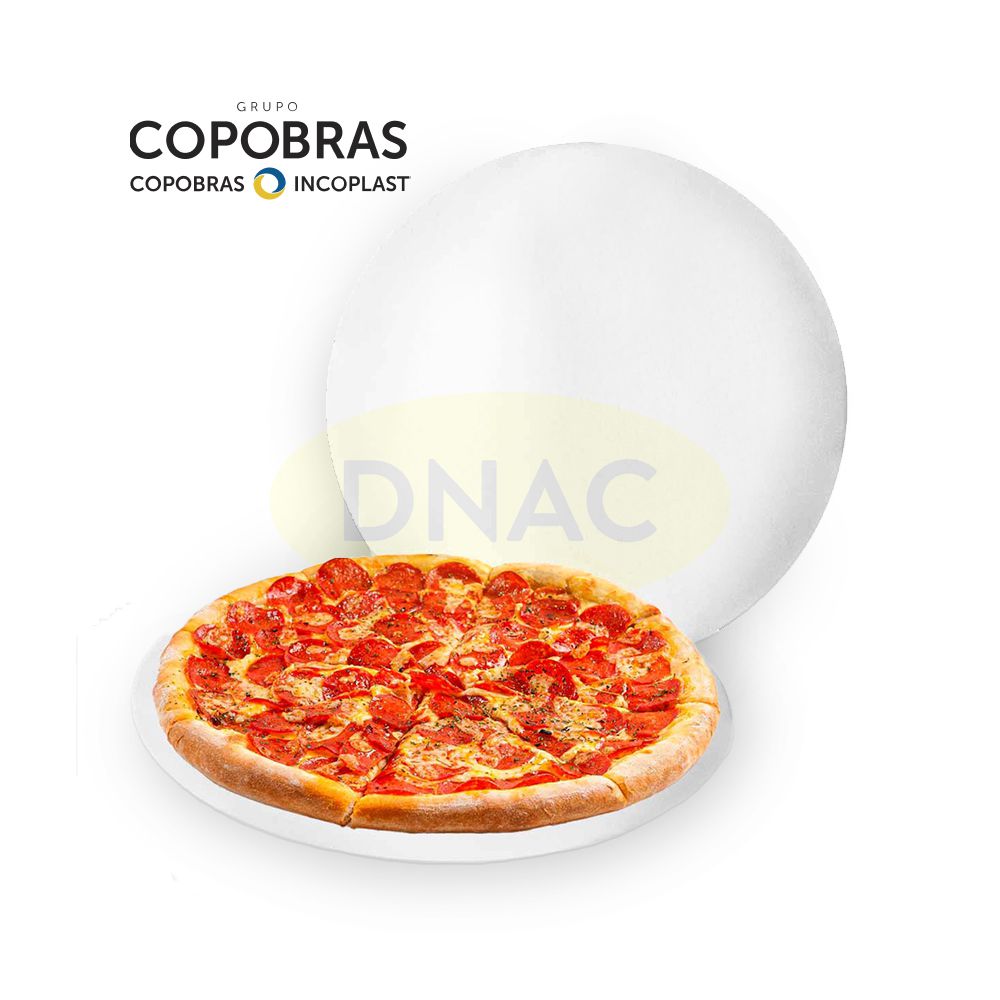 Disco de Isopor Para Pizza Bolo Frios Artesanato EPS 400un - DNAC