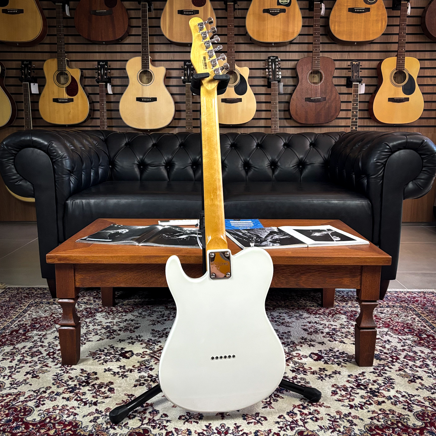 Guitarra Tagima TW-55 Tele Pearl White - Guitar Shop CE | Loja de