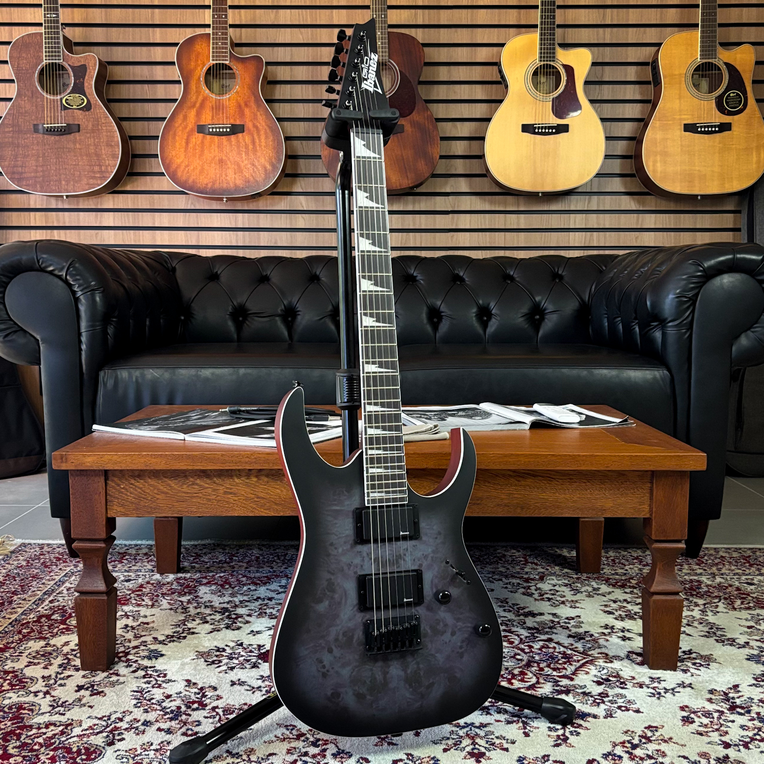 Guitarra Ibanez Gio GRG121PAR-KBF Deep Dusk Burst Flat - Guitar