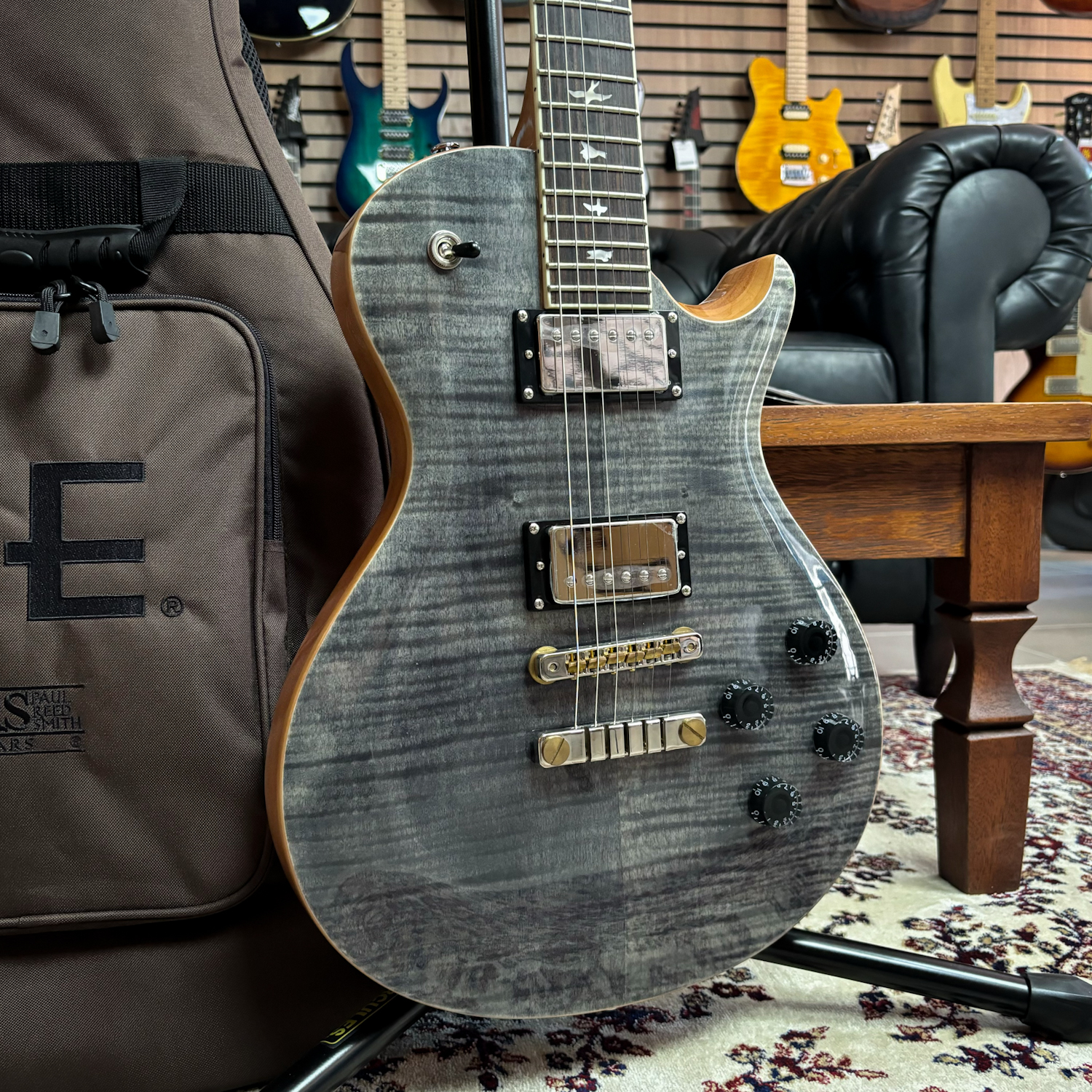 ギター NK PRS SE McCarty 594 Singlecut Guitarra PRS SE McCarty 594 Singlecut Charcoal com Bag - Guitar