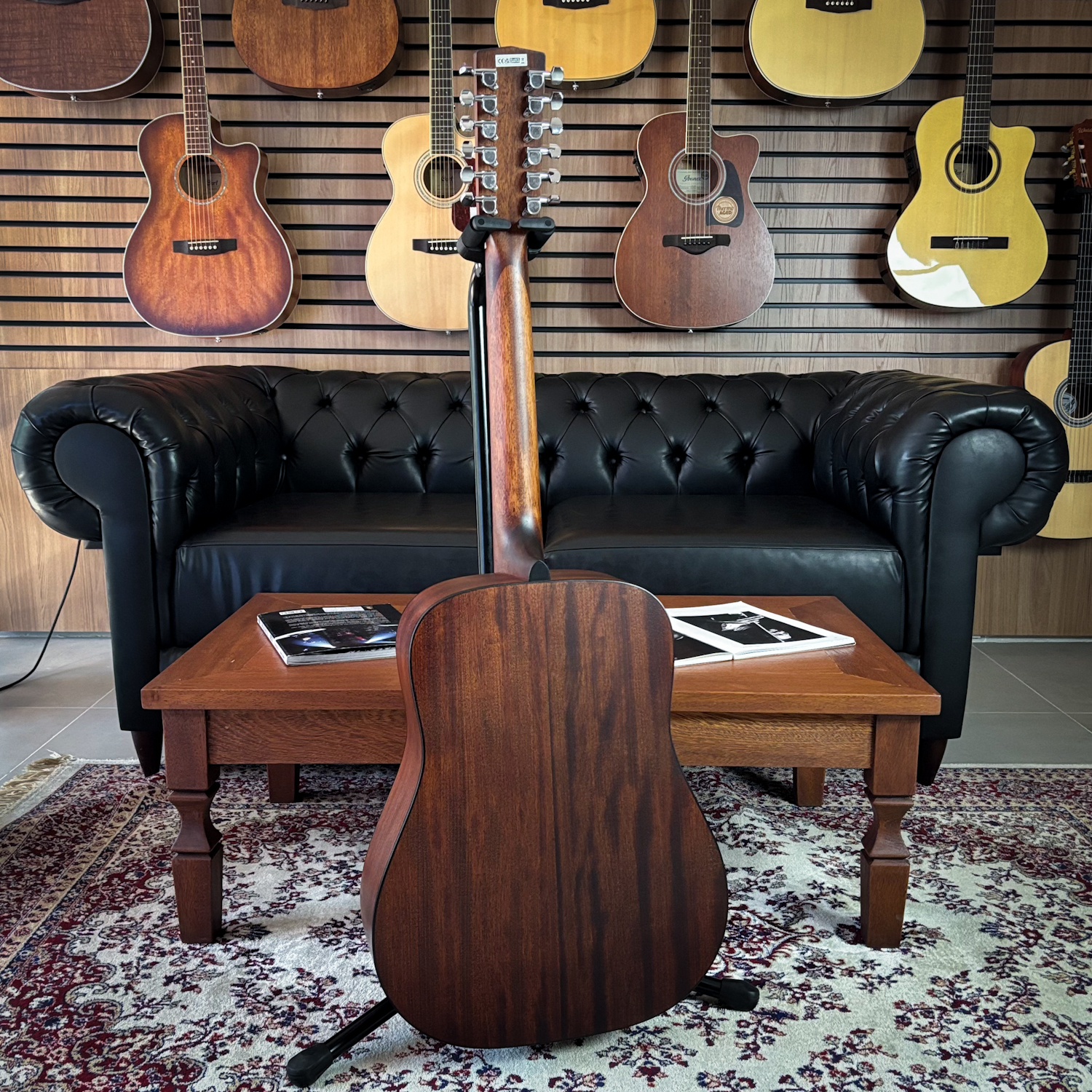 Violão 12 Cordas Cort AD810-12E OP Spruce Open Pore Folk - Guitar