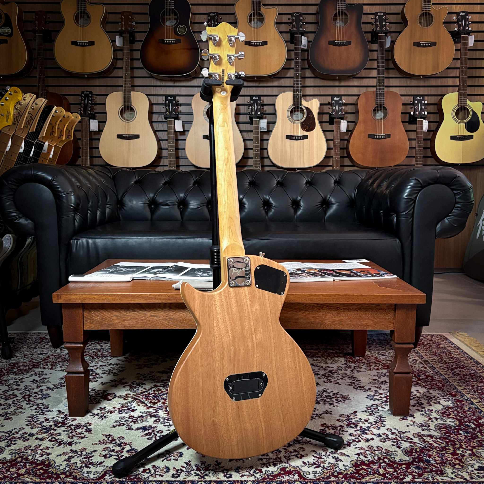 Violão Tagima Modena ST NTS Aço Sólido Natural Satin - Guitar Shop