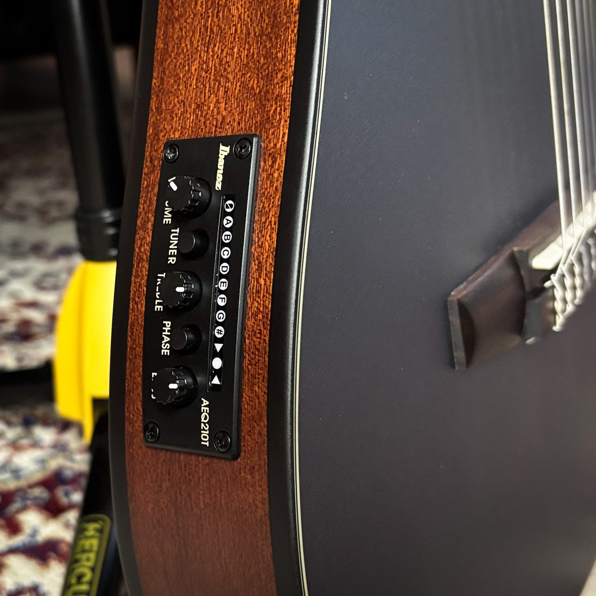 Violão Ibanez FRH10N-IBF Nylon Indigo Blue Metallic Flat - FRH