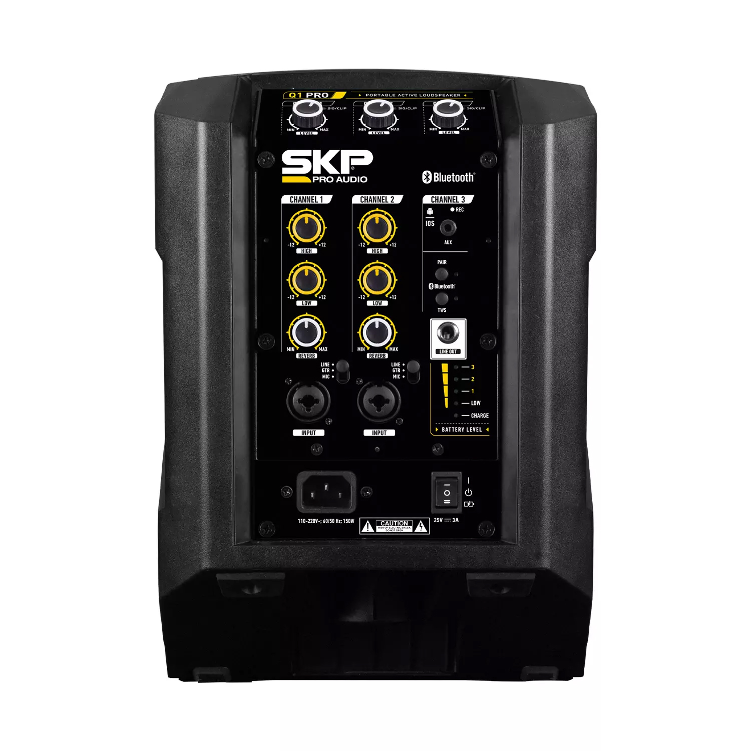Caixa Ativa Portátil SKP Q1 PRO 6,5