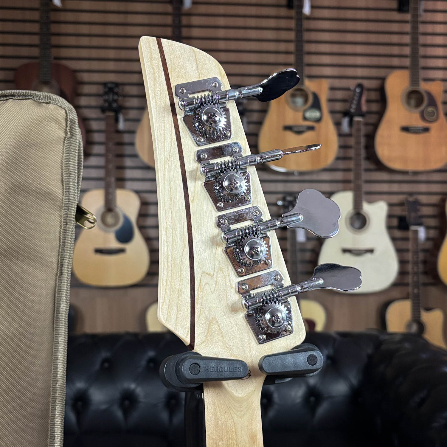 jazzuページ Baixo Seizi Fun Jazu JB 4 – Desert Gold Sparkle – Seizi Guitars
