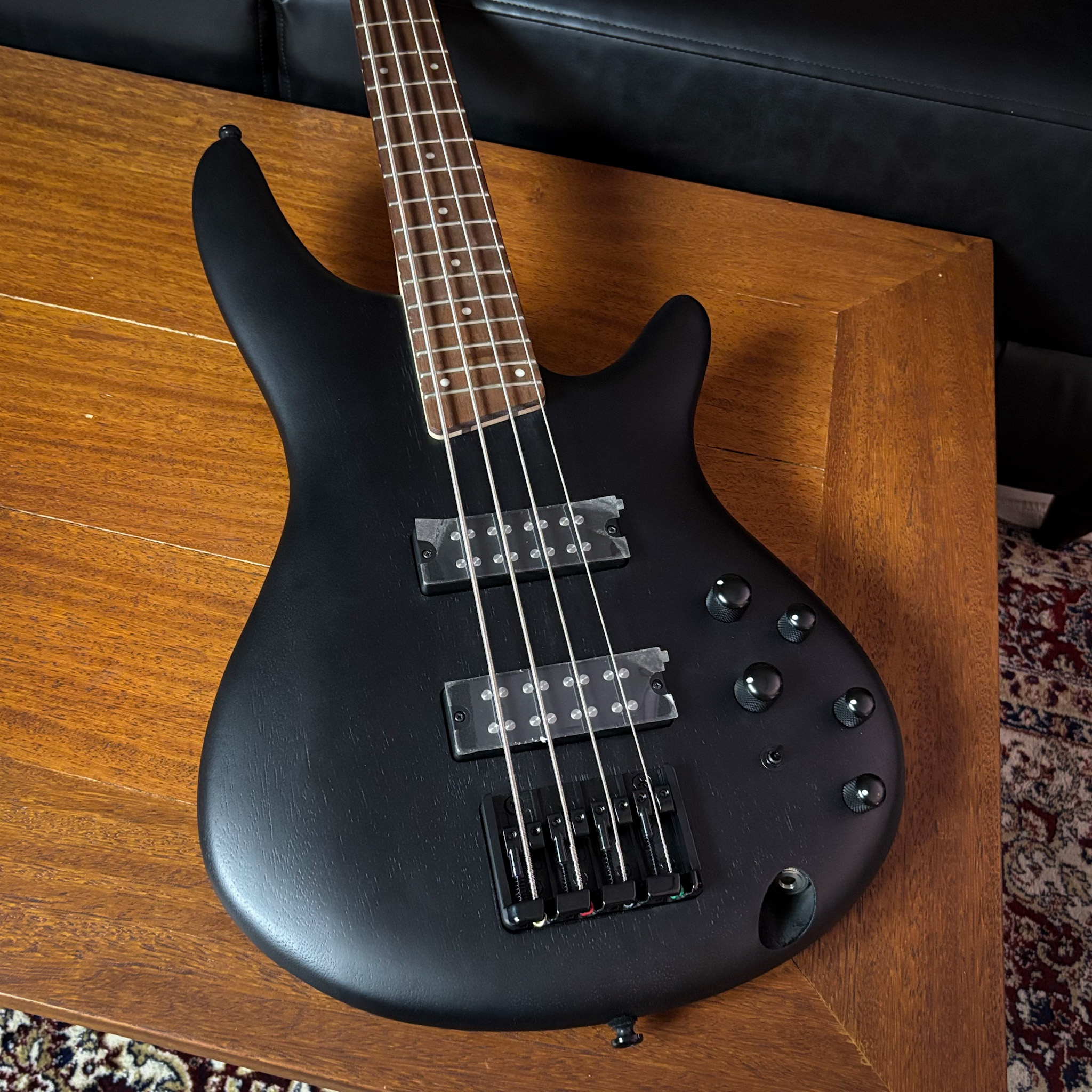 Baixo 6 Cordas Ibanez SR306EB WK Weathered Black - SR Series