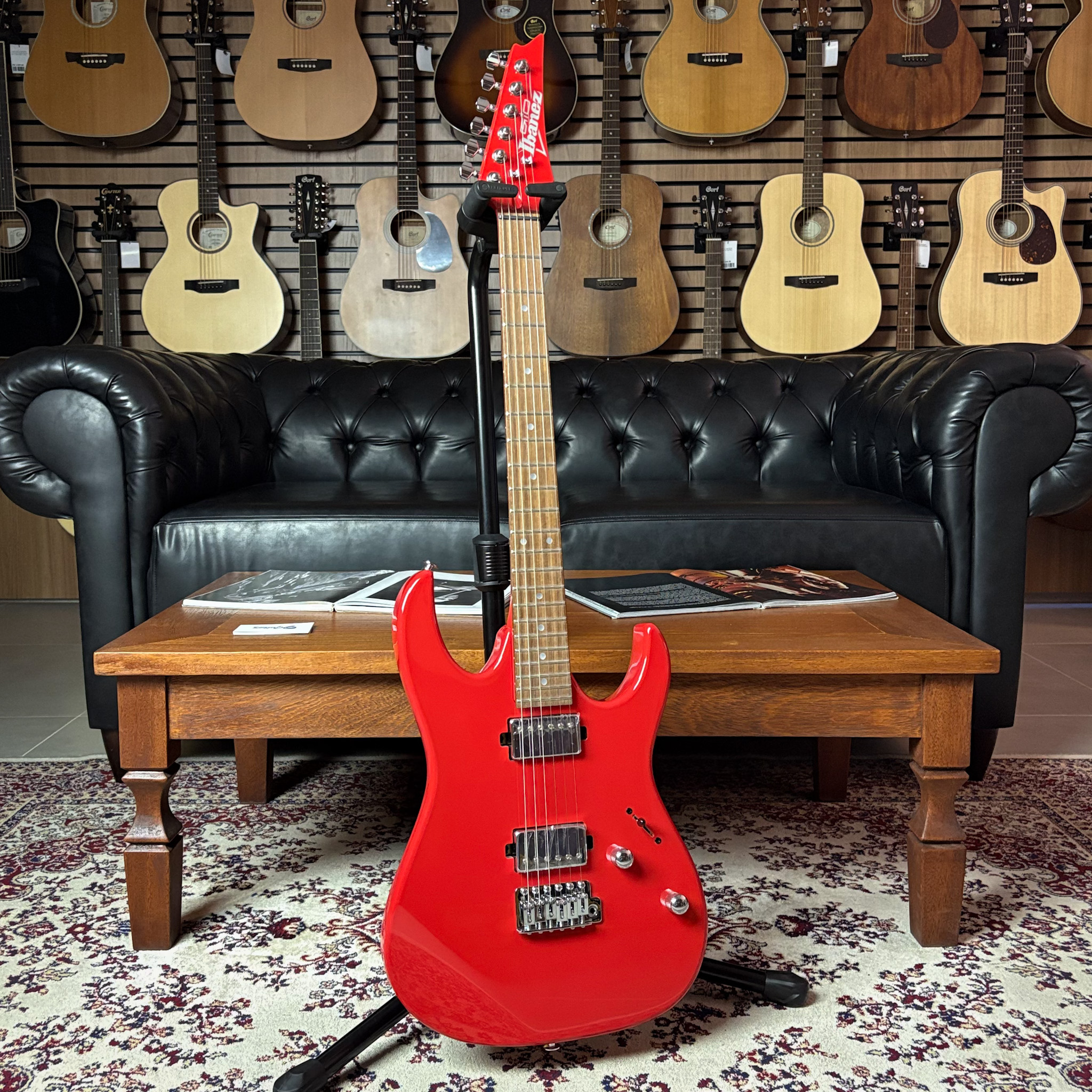 Guitarra Ibanez Gio GRX120SP VRD Vivid Red - Guitar Shop CE | Loja Guitarra Ibanez Gio GRX120SP VRD Vivid Red - Guitar Shop CE | Loja