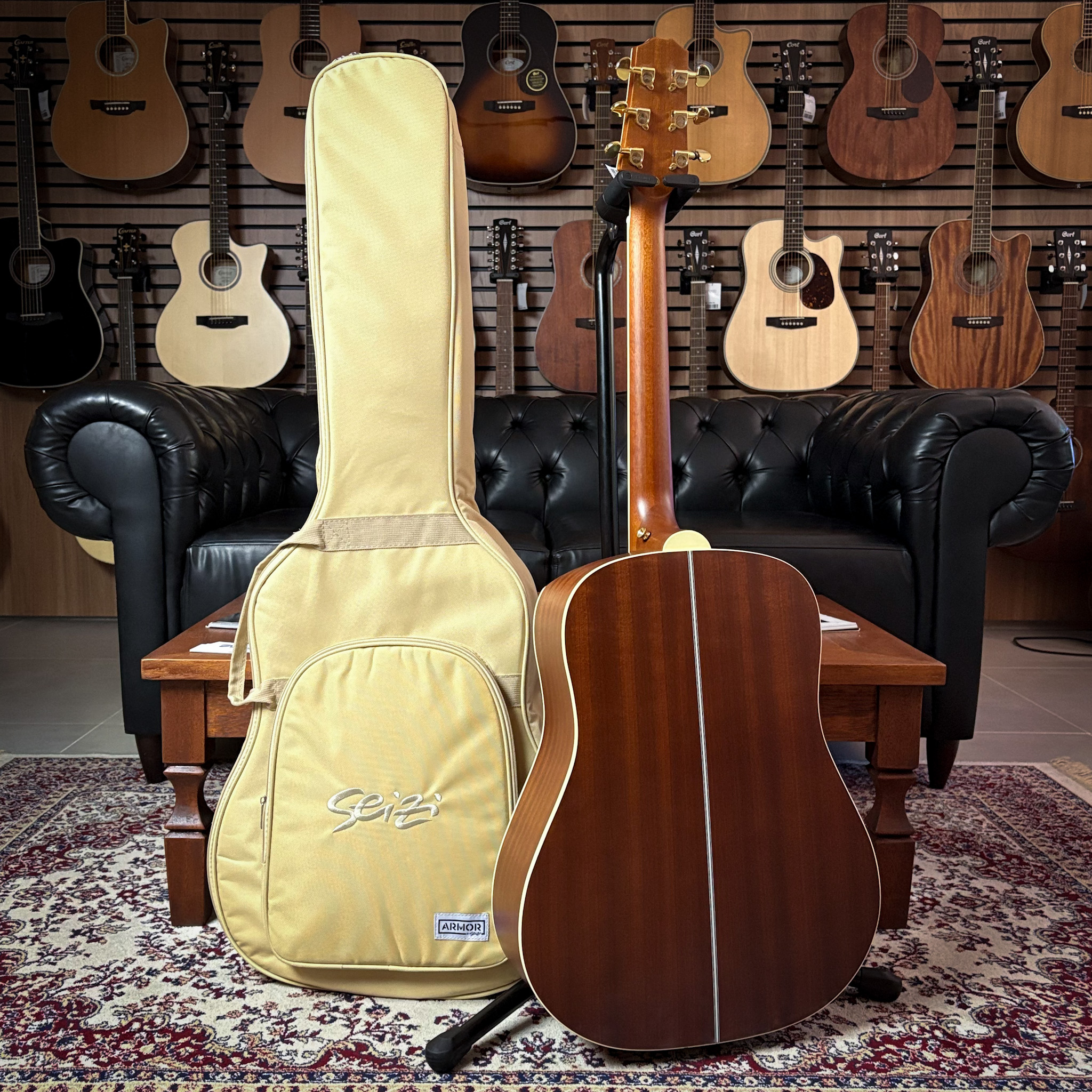 Violão Seizi Akira Kaizen Space Grey Gold c/ Bag - Marcelo
