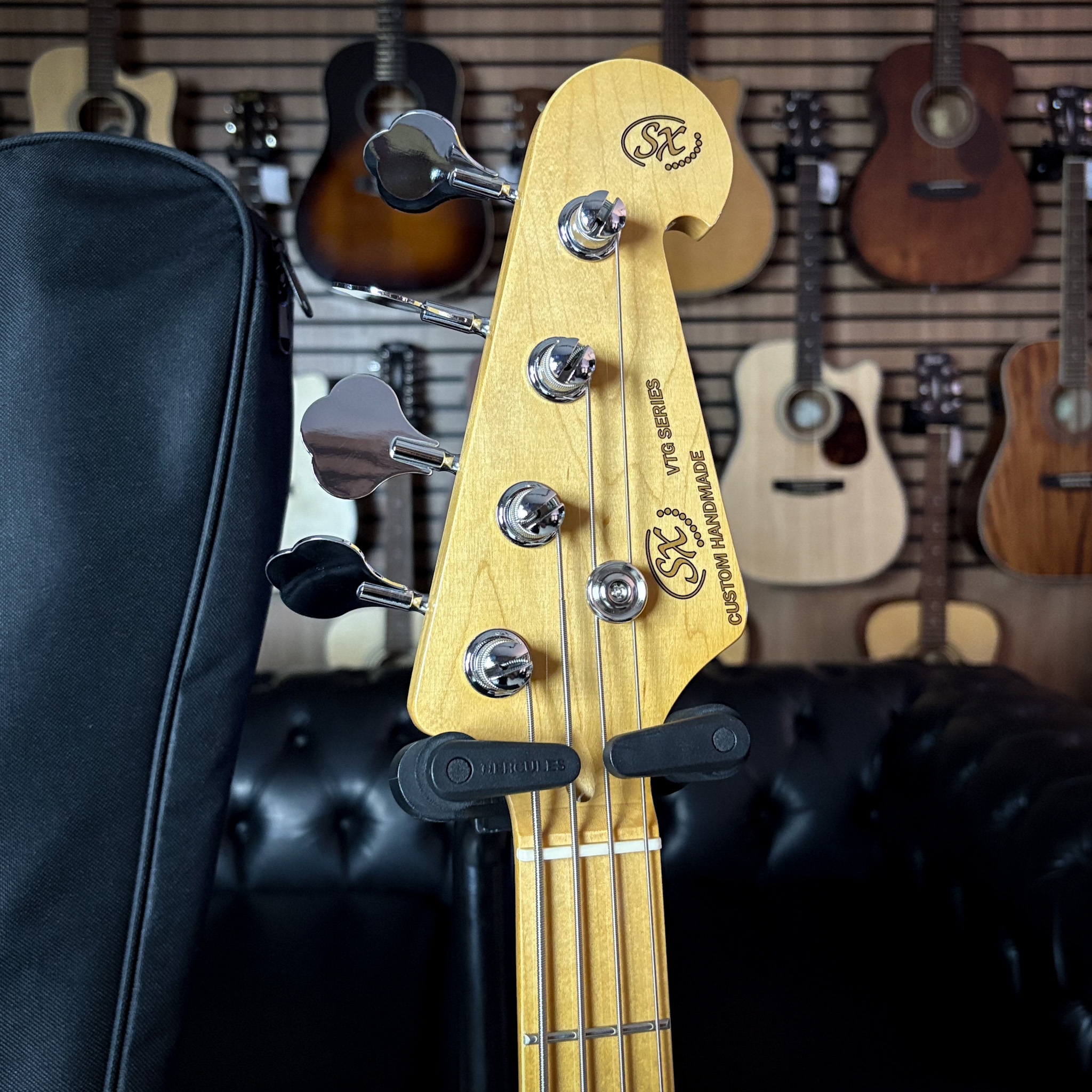 Baixo 4 Cordas SX SPB57+ Lake Placid Blue c/ Bag - Guitar Shop CE