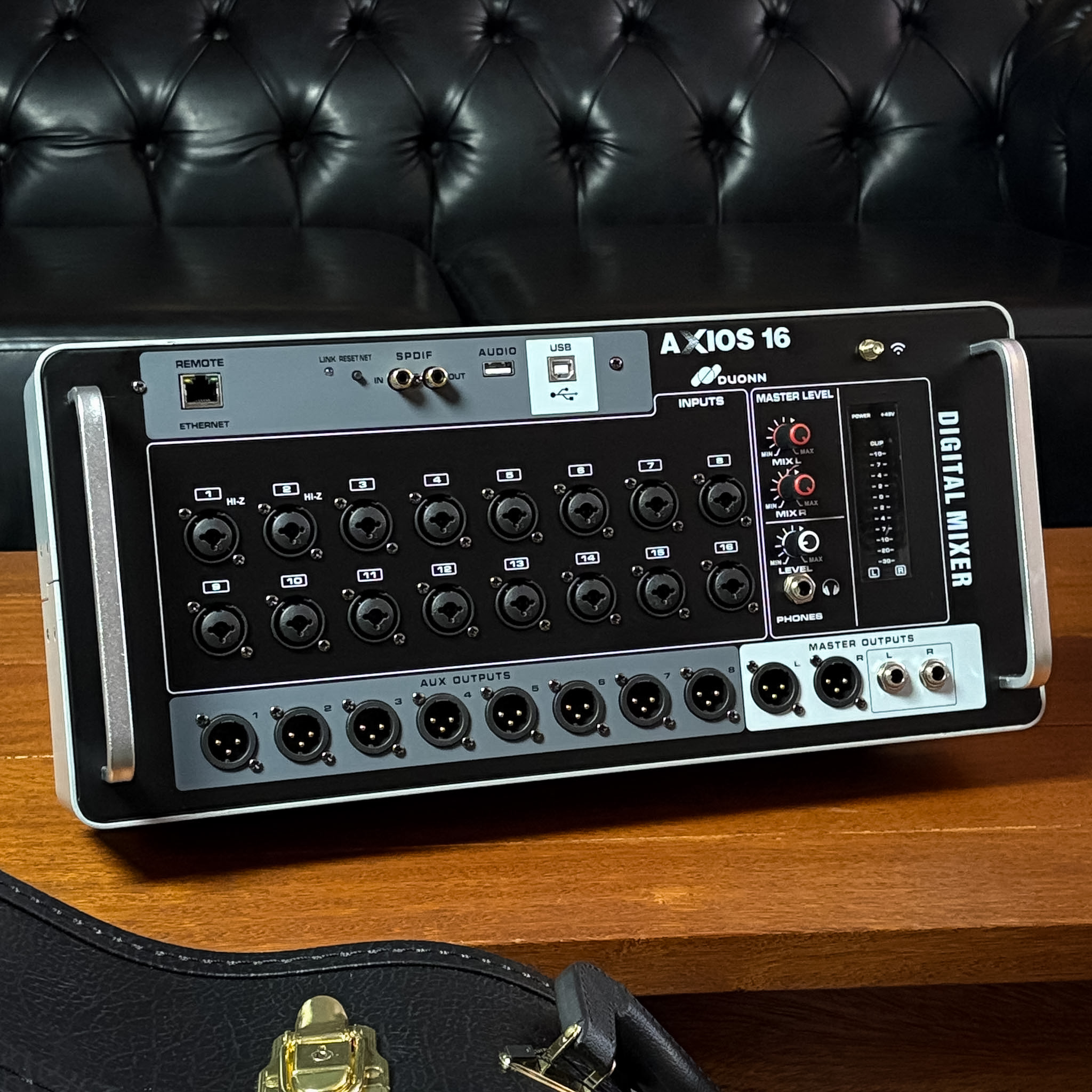 DUO men 5個セット Mesa de Som Digital Duonn Axios 16 - 16 Canais - 8 Auxiliares