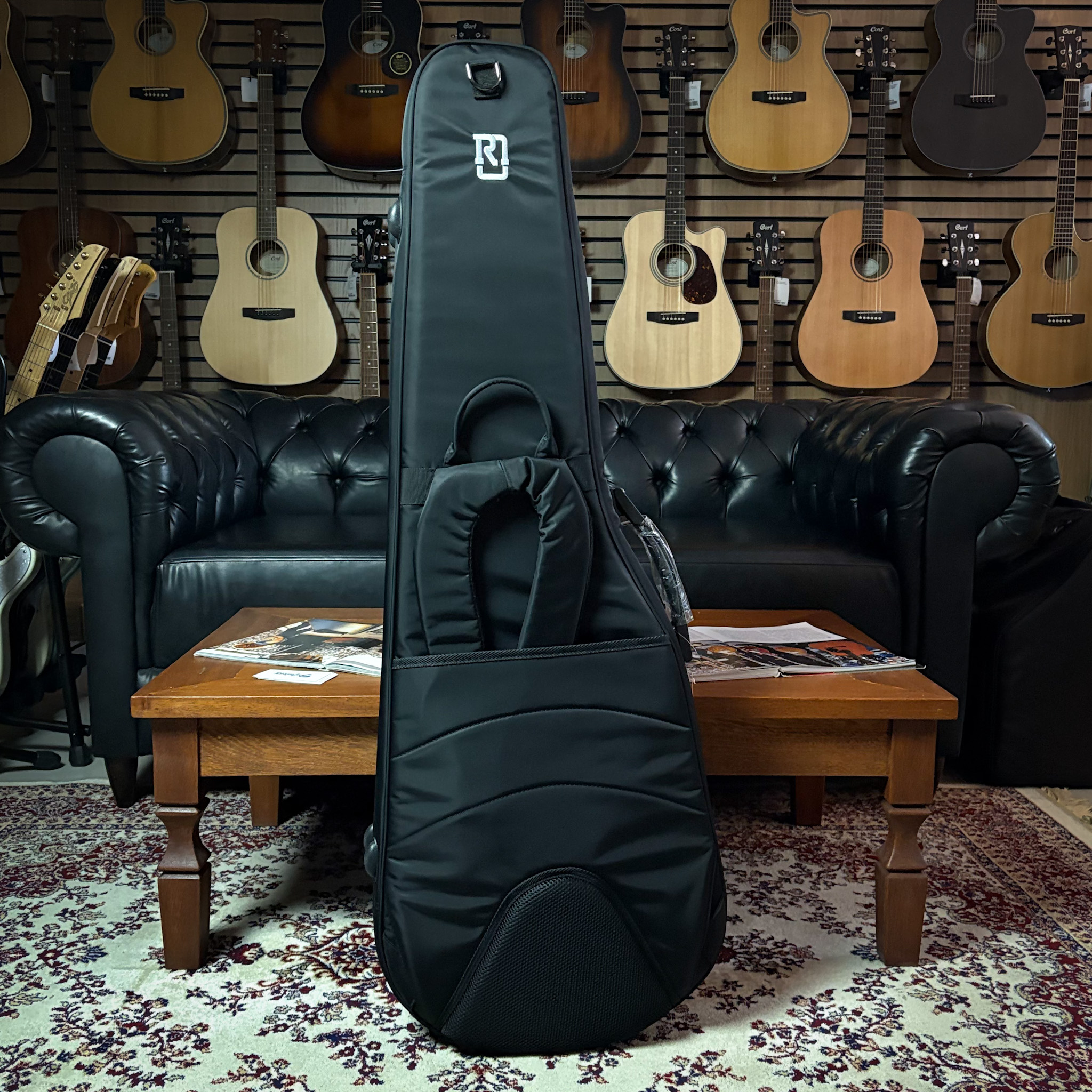 Bag p/ Guitarra Armor by Seizi Ultra 5 Guitar Black - Les Paul