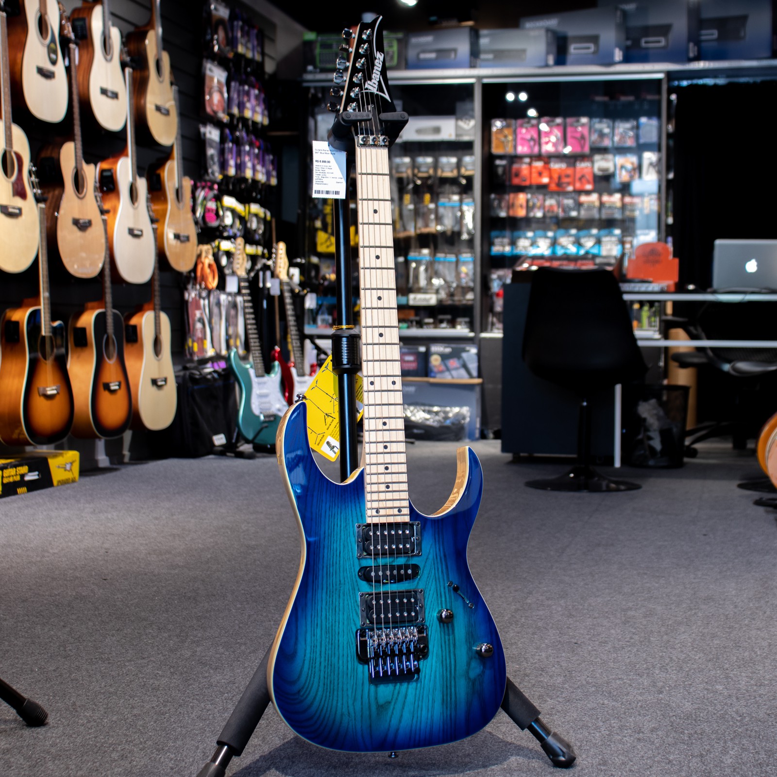 Guitarra Ibanez RG370AHMZ BMT Blue Moon Burst - Guitar Shop CE