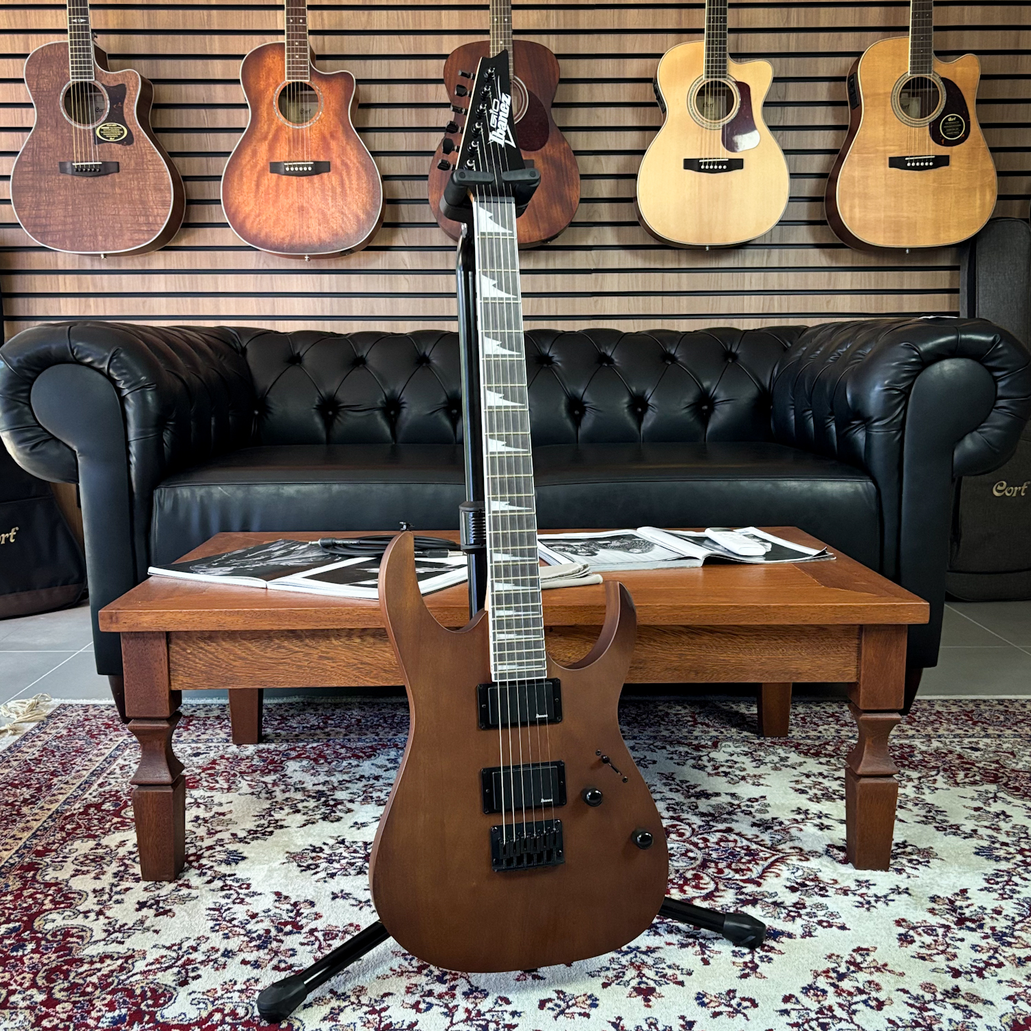 Guitarra Ibanez Gio GRG121DX WNF Walnut Flat - Guitar Shop CE