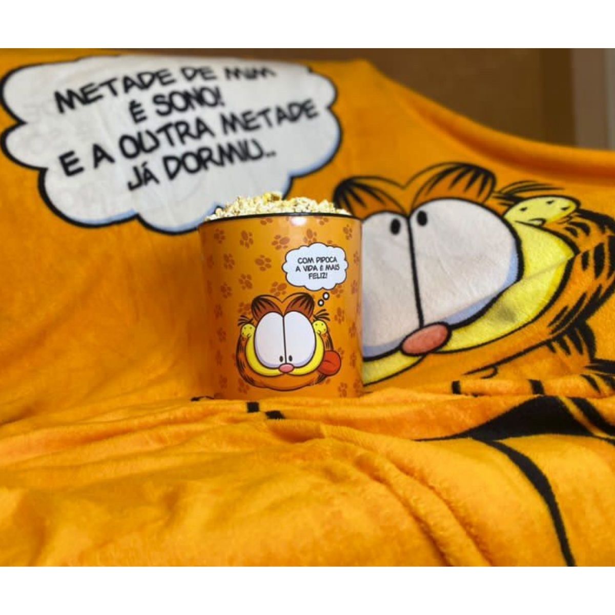 Kit Manta Com Balde Garfield: Cartoon Network - Fings Store - A