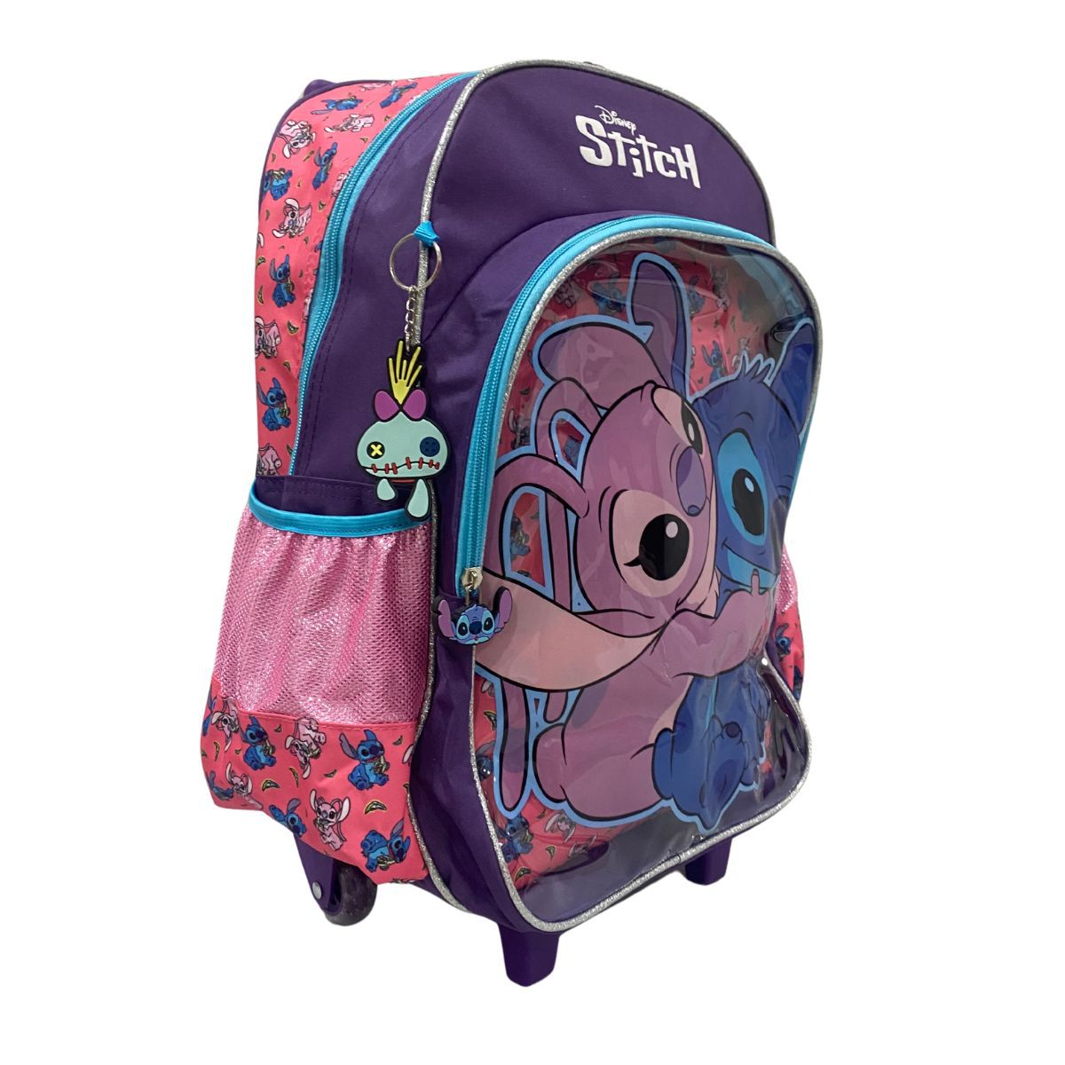 Mochila com Rodinhas Stitch Angel - Melancia Presentes