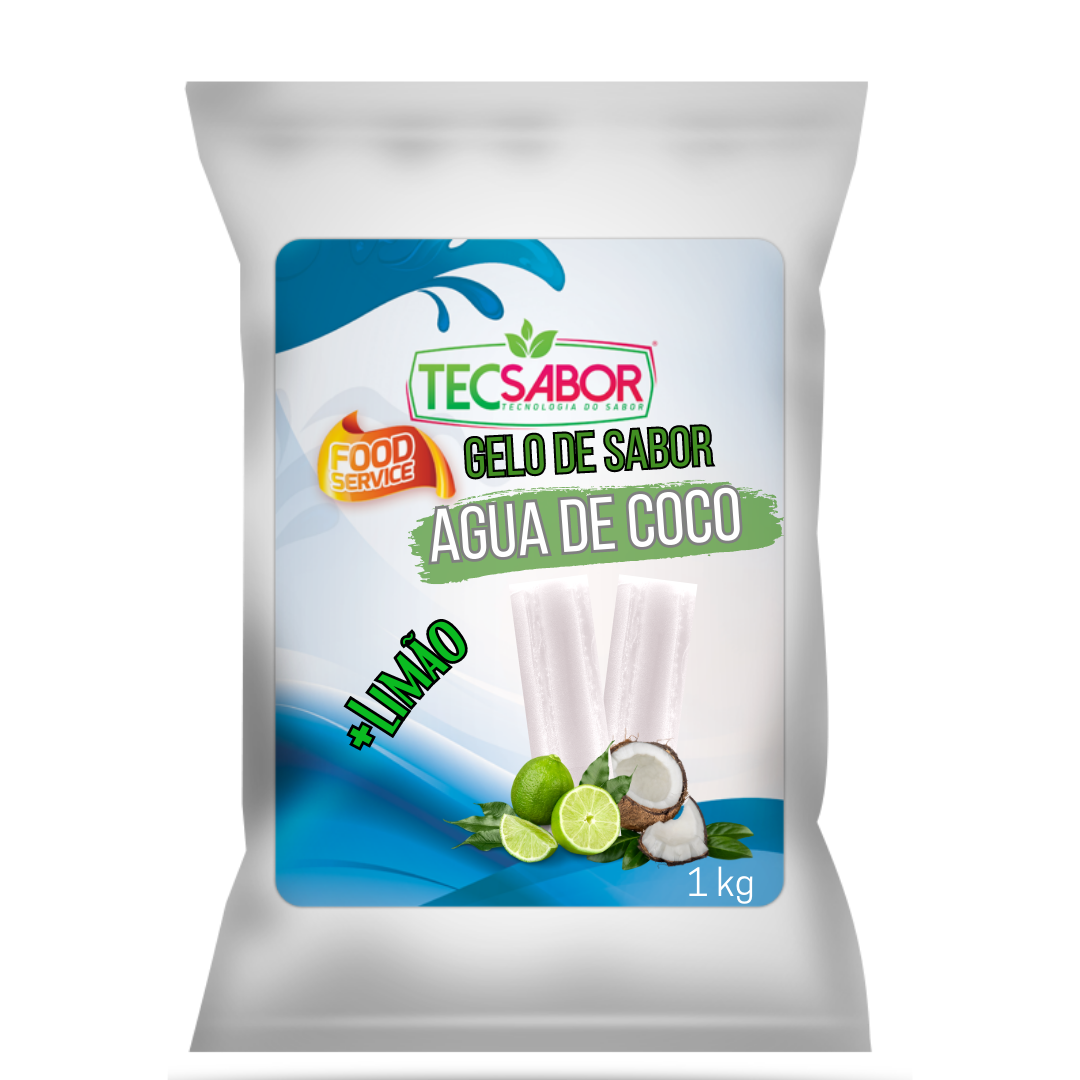 Zé Delivery - Gelo de Água de Coco - Marca Gelo de Coco 500g