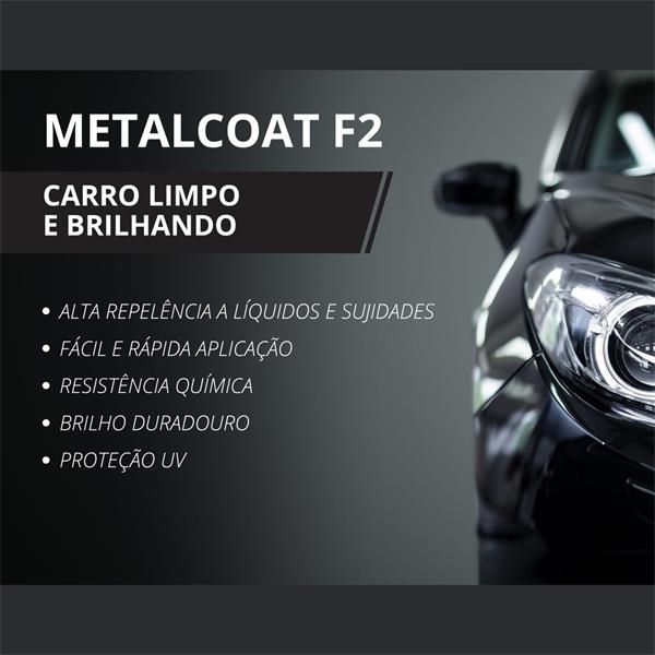 MetalCoat F2 50ml Nasiol (Durabilidade até 1 ano) Produtos e