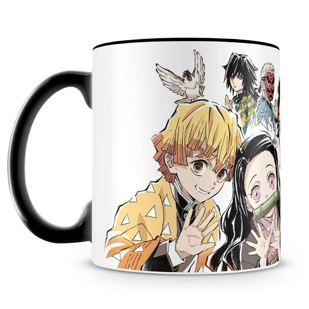 caneca demon slayer, hashira, kimetsu no yaiba - Gato Mestre