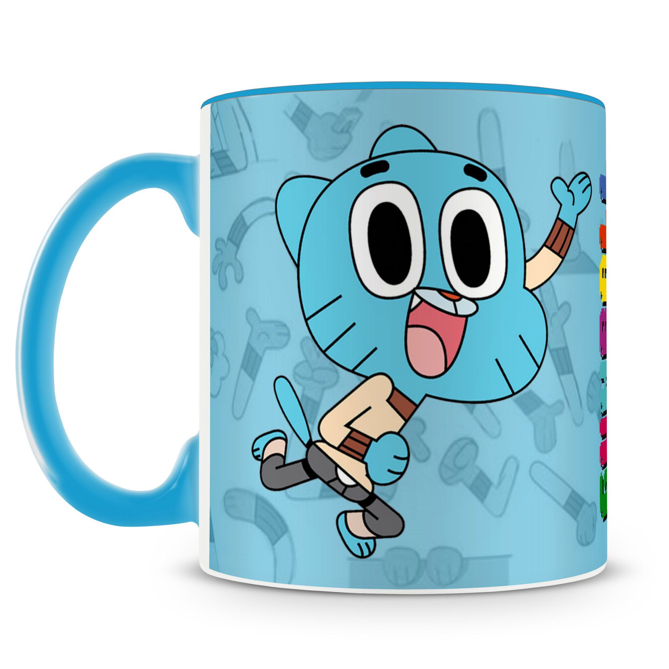 Criar um Gumball em 3D de O Incrível Mundo de Gumball