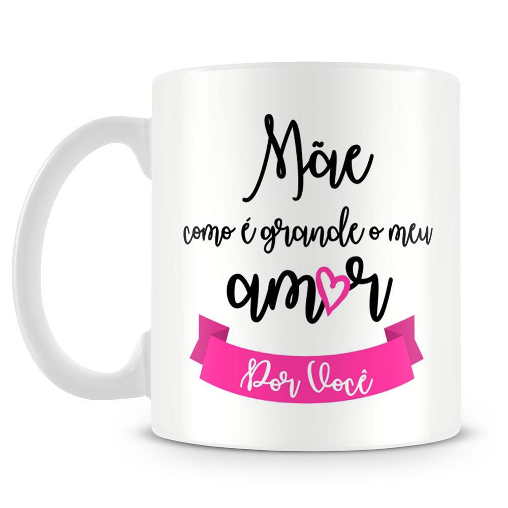 Caneca Personalizada Meme Flork - Meu amor por você é igual