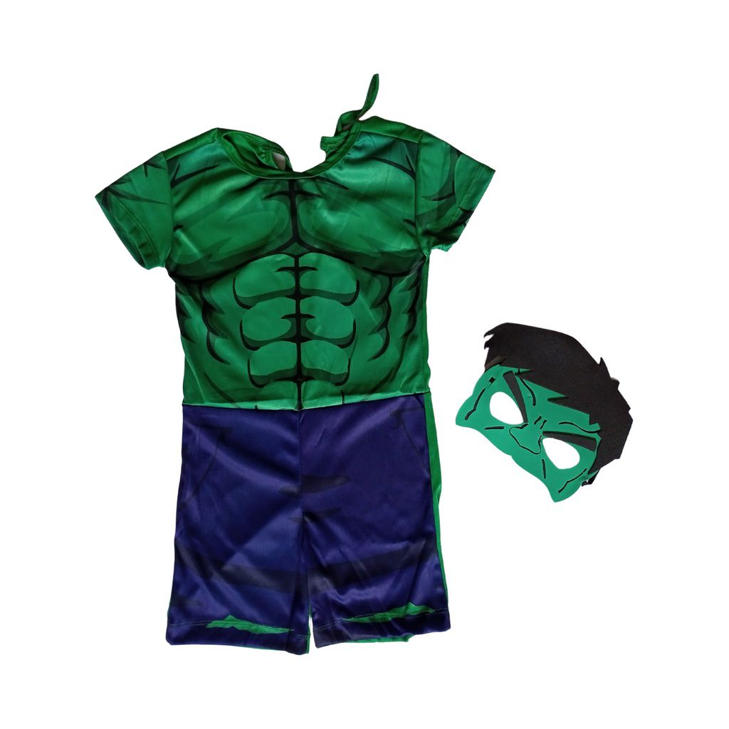 Fantasia infantil Hulk - Fioresbella Moda Infantil