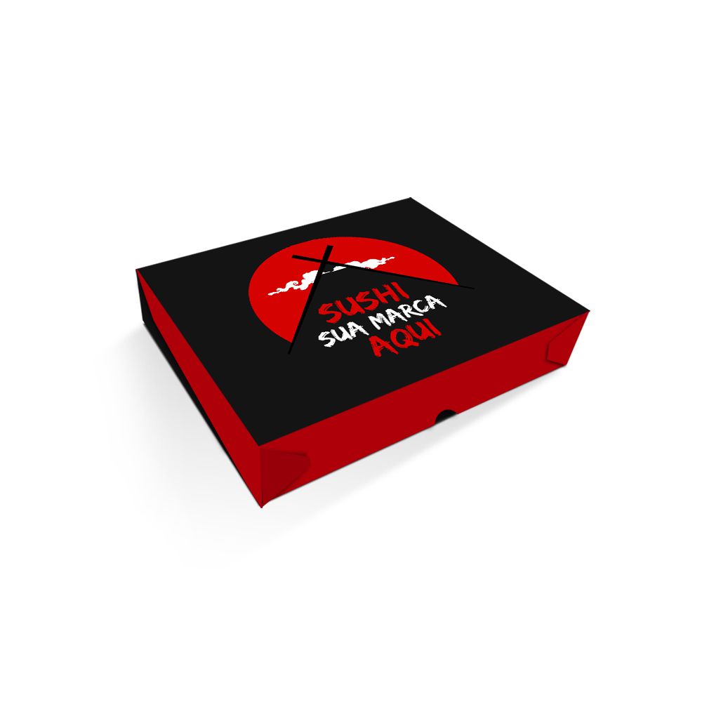 Embalagem Caixa de Sushi - Sem Visor - Pequena | Personalizada - Soller  Embalagens - Referência em Santa Catarina