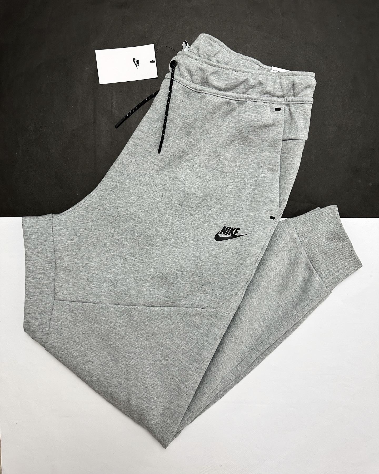 Nike Tech Fleece Grey White Pants CU4495-133