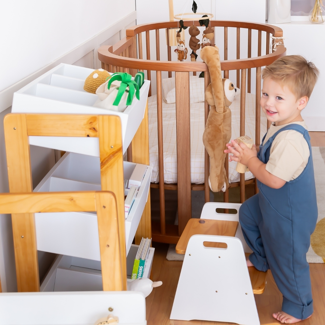 Escadinha Infantil Montessori Branca