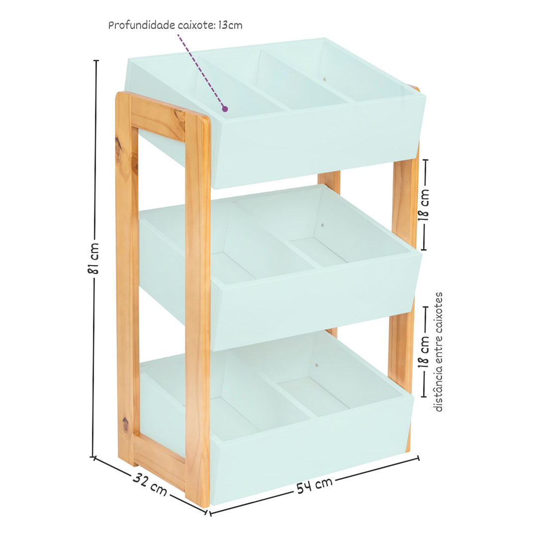 Cadeira Infantil com Regulagem Verde