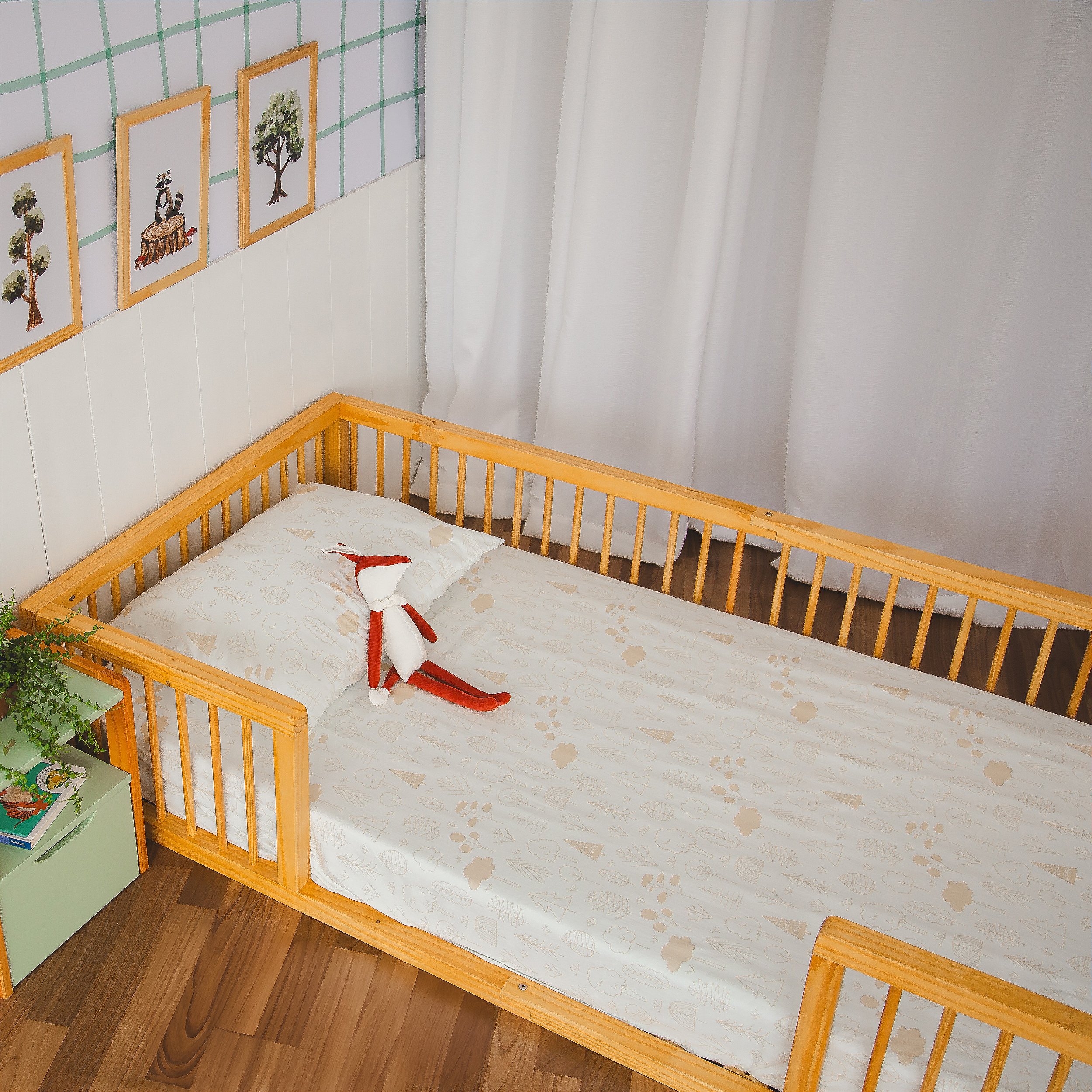 Cama Infantil Montessoriana Cercadinho