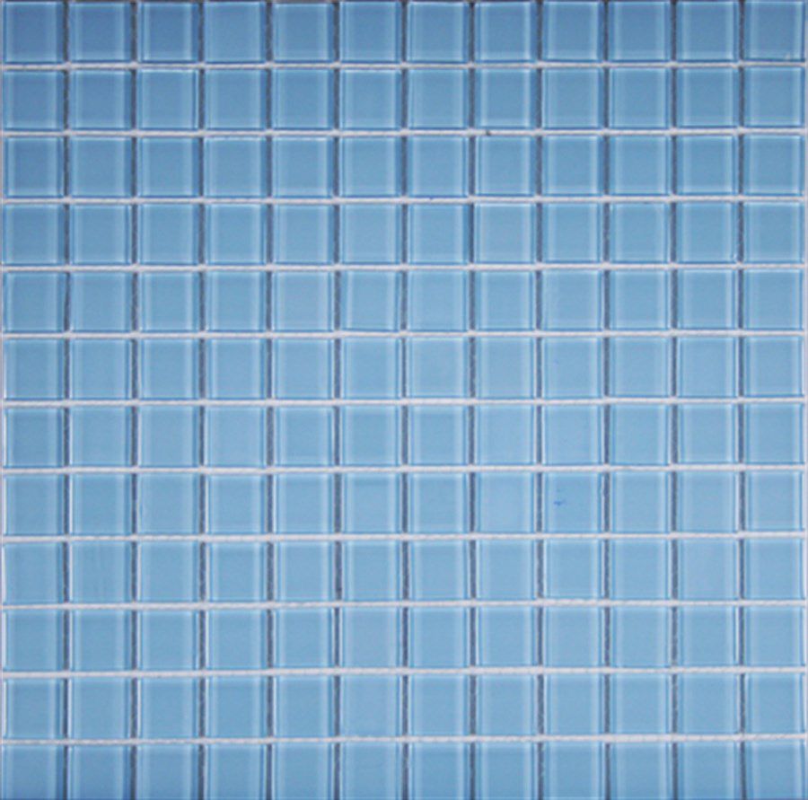 PASTILHA DE VIDRO CRISTAL GLASS AZUL CG X Pastilhart Referência em Pastilhas e