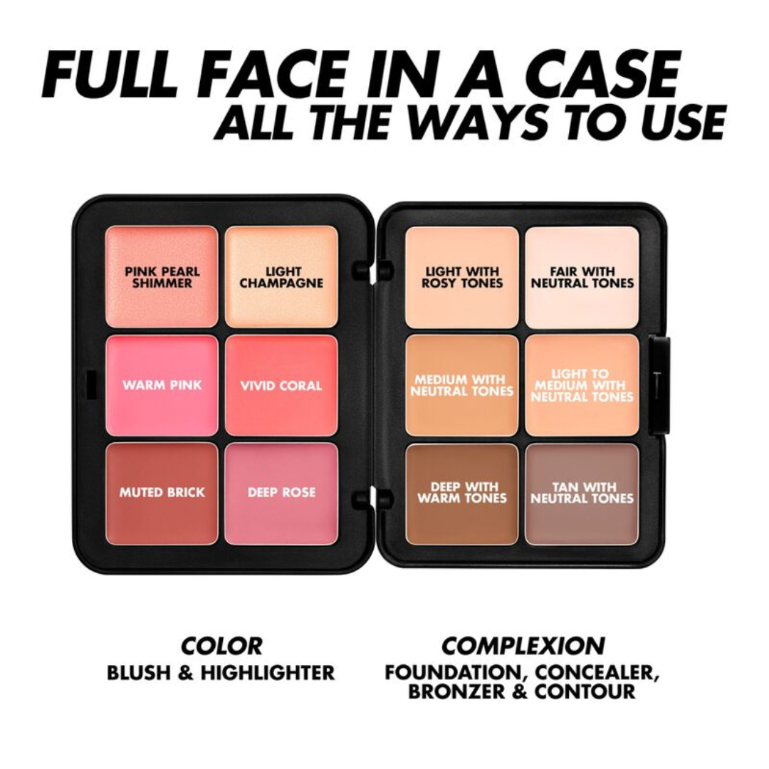 Paleta Facial Makeup For Ever Hd Skin Face Essentials Palette With