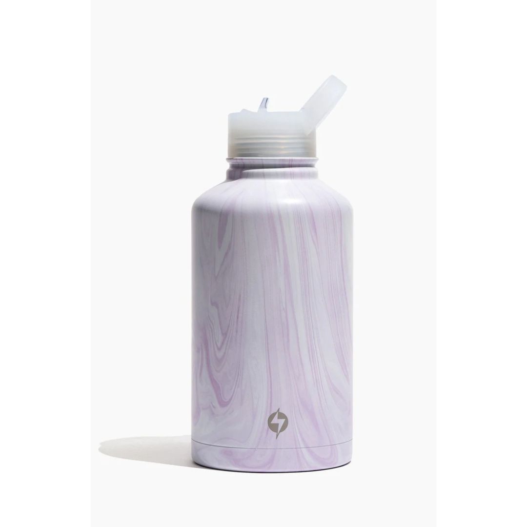 POPFLEX Lavender Marble Bottle - 64 oz - Imports MDM