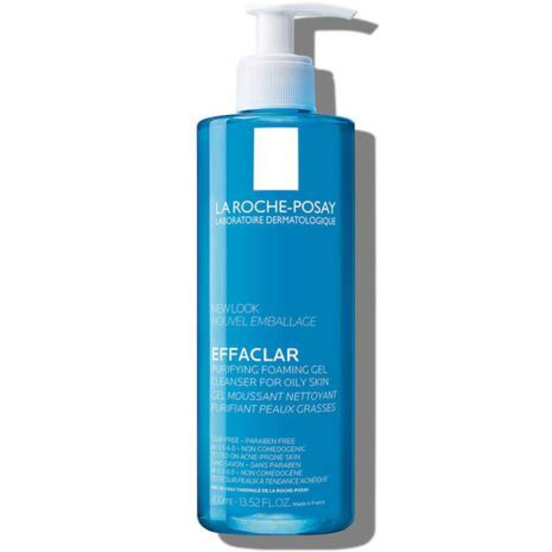 Sabonete Liquido Facial La Roche Posay EFFACLAR GEL FACIAL WASH FOR OILY  SKIN 400ml - Imports MDM