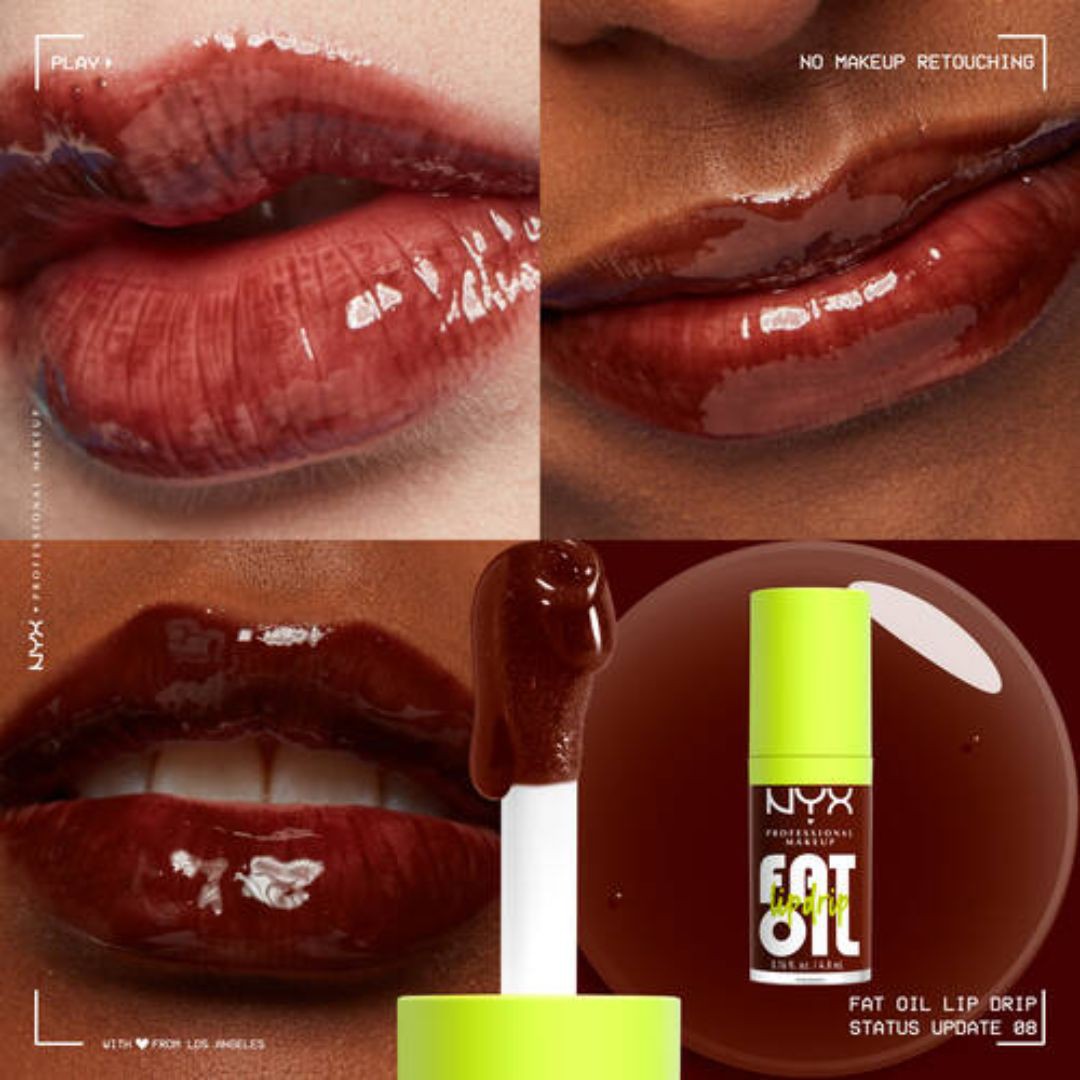 Óleo Labial Nyx FAT OIL LIP DRIP Hydrating tinted lip oil gloss