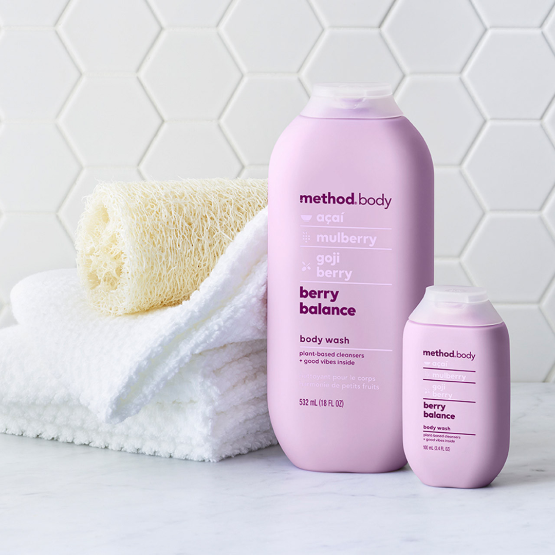 Líquido Method Berry Balance Body Wash 532ml Imports MDM