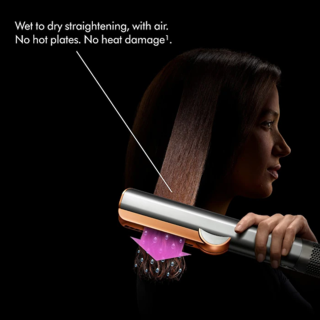Prancha Secadora e Alisadora Dyson Airstrait™ Straightener (Nickel