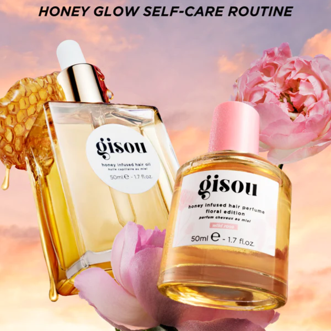 Perfume Capilar Gisou Hair Perfume Floral Edition Wild Rose 50ml