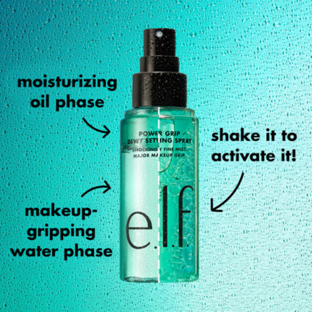 Spray Fixador E.l.f Power Grip Dewy Setting Spray 80ml - Imports MDM