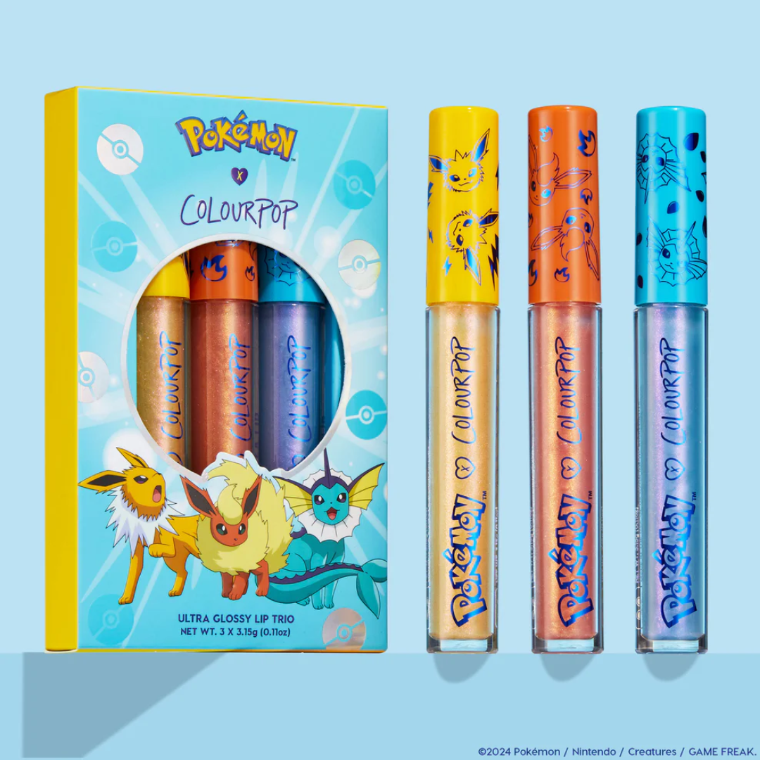 ポケモン ColourPop リップグロス Kit Gloss Colourpop Evolution ultra glossy Lip Kit | Pokémon