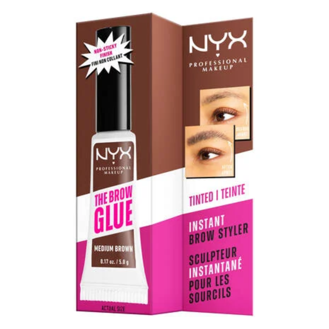 Gel Fixador para Sobrancelhas Nyx The Brow Glue Instant Brow